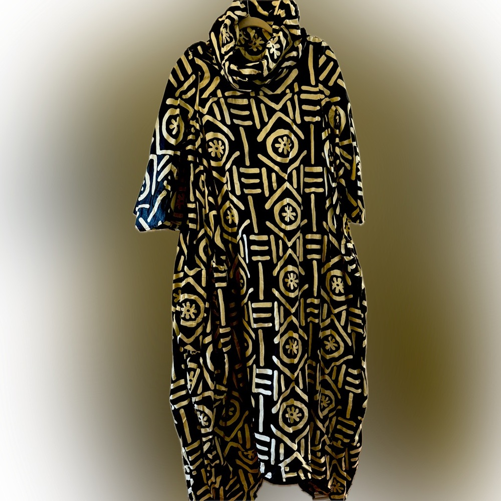 Mudcloth Oversized Transformational Jumpsuit/Romper!